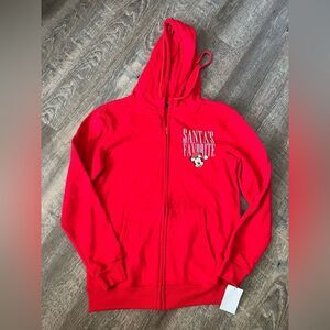 Disney's Mickey and Friends Santa's Favorite Hoodie -Size XS